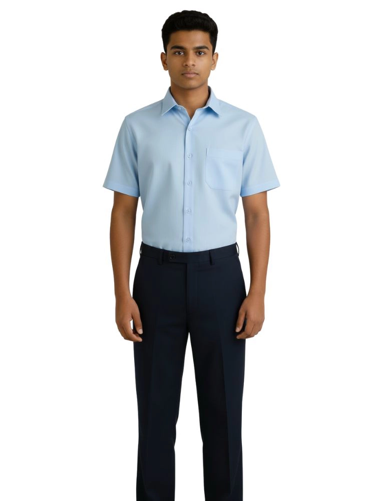 Boys shirt and pant uniform set