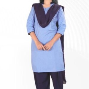 Polyester Plain Girls Salwar Kameeze uniform For School